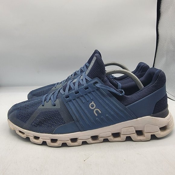 On Cloud Cloudswift Mens 10.5 Cloudtec Running Shoes Blue Helion Athletic - Picture 5 of 13